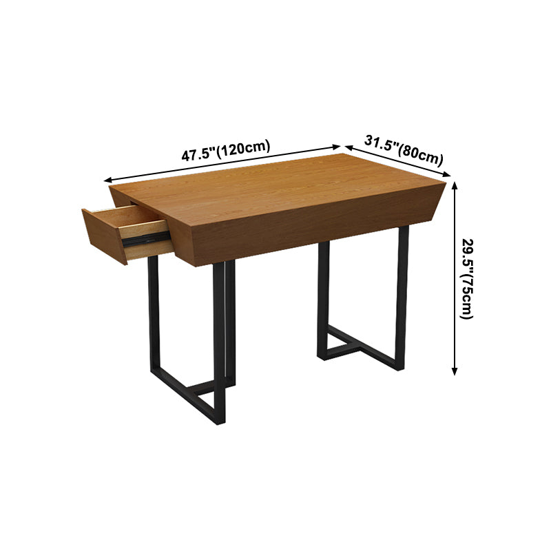 Industrial Style Dining Site Table Solid Wood Dining Room Furniture for Home