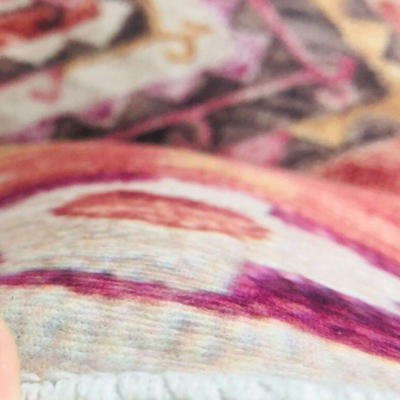 Modern bloempatroon Tapijten Polyester binnen Tapijt Non-slip achtergrondgebied Tapijt voor woonkamer