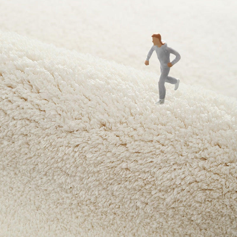 Green Modern Carpet Acrylic Oranges Area Carpet Washable Carpet for Bedroom