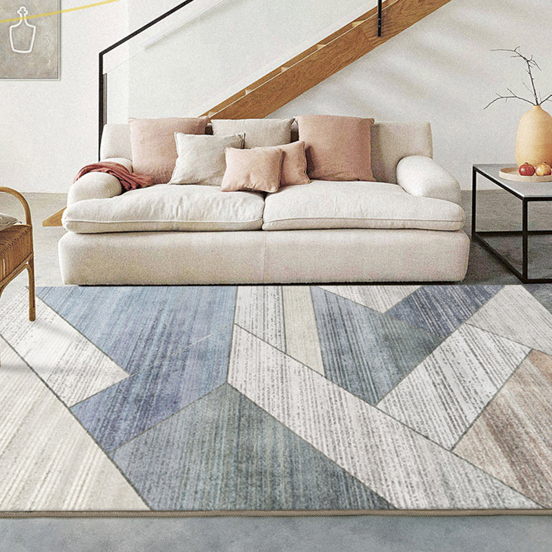 Oranje modern tapijt blending kleurblok indoor tapijt waswasbalk tapijt voor woningdecoratie