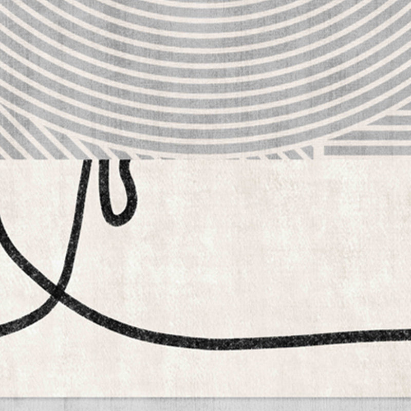 Oranje modern tapijt blending kleurblok indoor tapijt waswasbalk tapijt voor woningdecoratie