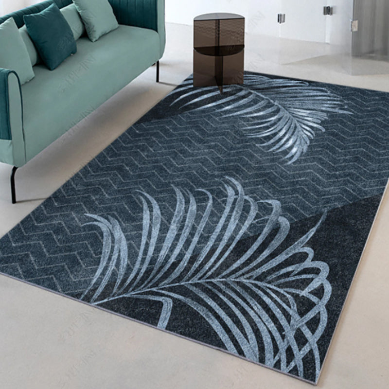 Beige Modern Rug Blending Lotus Rug Non-Slip Backing Rug for Drawing Room