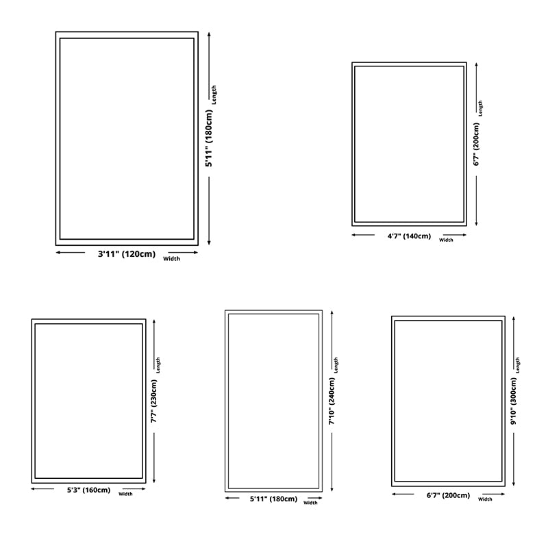 Wit Modern Rug Polyester Kleur Tapsel Rug Stain Resistant Rug voor Home Decor