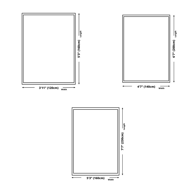 Modern Abstract Patroon Tapijt Grijs Polyester Gebied Tapijt Anti-slip Easy Care Tapijt voor thuisdecoratie