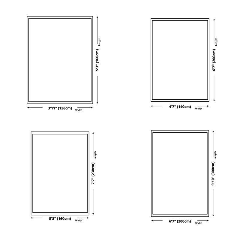 Wit Woonkamer Tapijt Modern bloempatroon Tapijten Polyester Niet-slip ruggebied Tapijtdapper