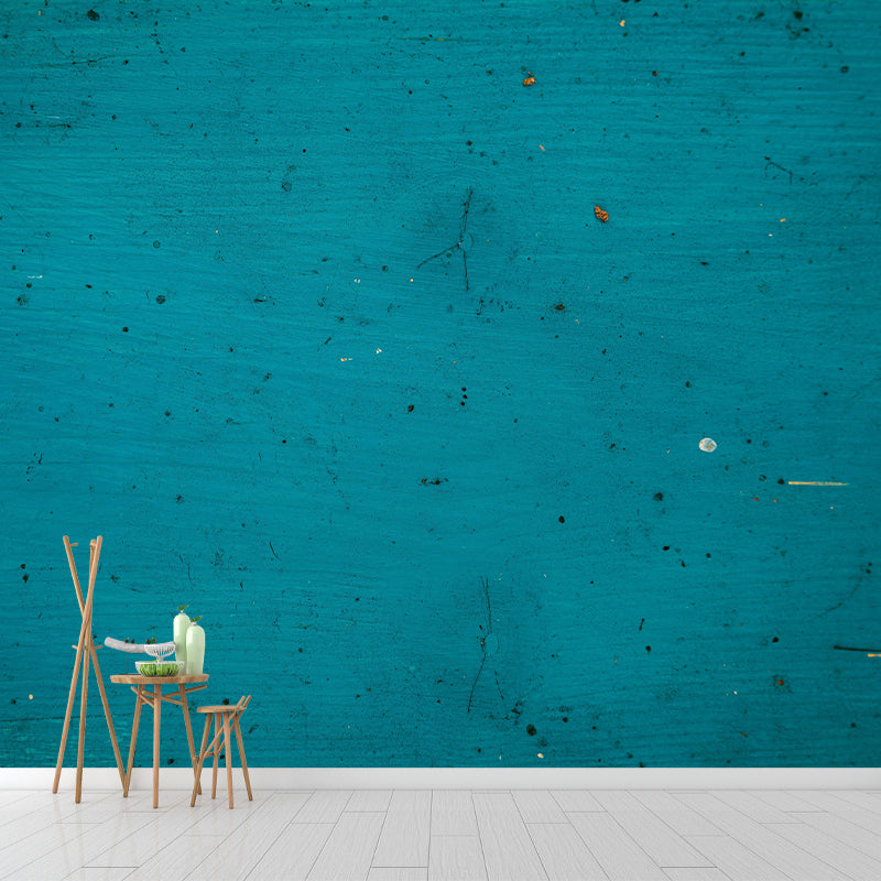 Wood Texture Wall Mural Industrial Style Home Decor Mildew Resistant for Room