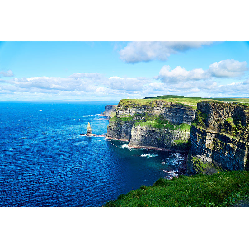 Boundless Sea Wall Mural Wallpaper Stain Resistant Wall Decor for Sleeping Room