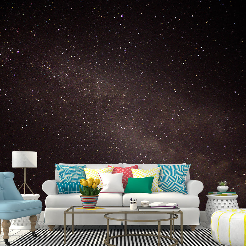 Sci-Fi Astronomy Wall Mural Wallpaper Stain Resistant Wall Decor for Room