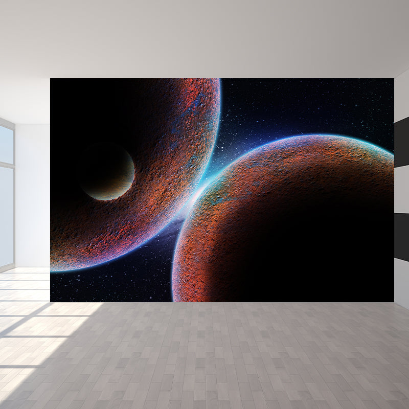 Astronomy Wall Mural Sci-Fi Style Home Decor Mildew Resistant for Room