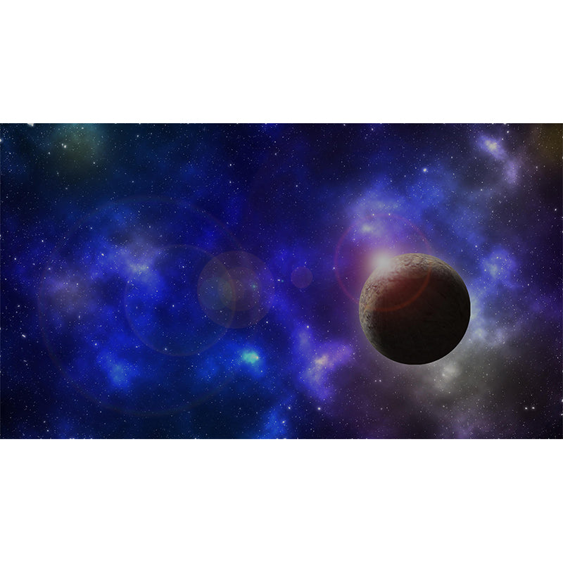 Sci-Fi Astronomy Wall Mural Wallpaper Stain Resistant Wall Decor for Bedroom