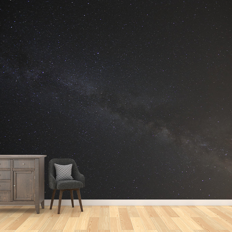 Universe Mural Wallpaper Sci-Fi Style Wall Covering for Sitting Room Decor