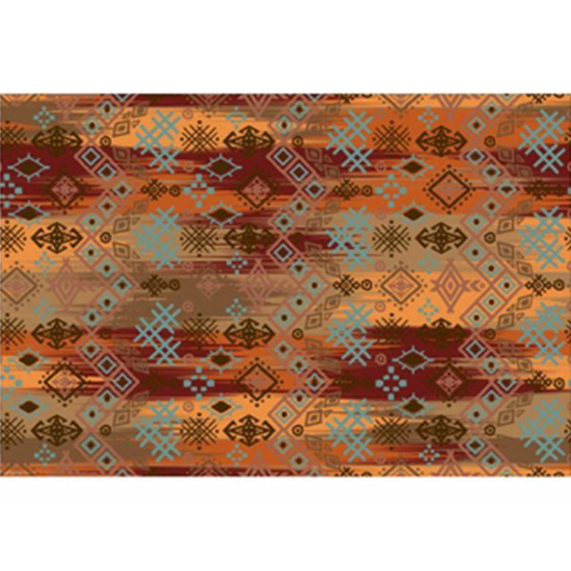 Vintage Bohemian Area Teppich Americana Muster Polyester Teppich Anti-Rutsch-Fläche Teppich für Wohnkultur