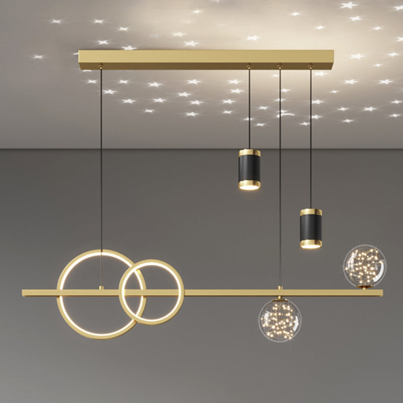 Contemporary Sphere Pendant Lights  Glass Island Light Fixtures for Kitchen