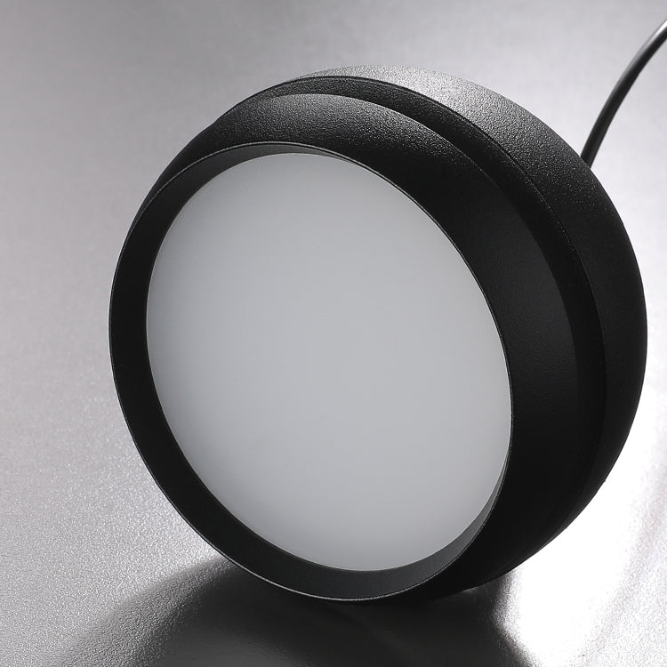 Acrylschwarze LED Hängende Lampe im modernen minimalistischen Stil Frosted Aluminium Globe Anhänger Licht