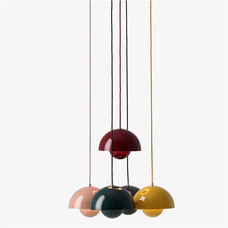 Publier de style moderne Hanging Light Metal 1-Light Pendant lampe pour le restaurant