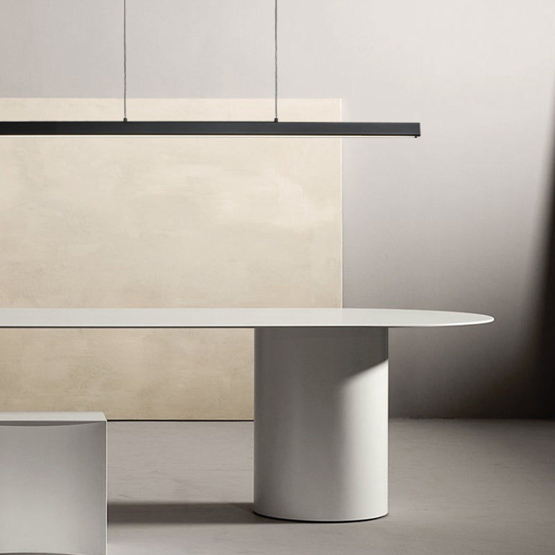 Nordic Modern Hanging Lightture Room Dining Room LED simple rectangle Pendant Lumière