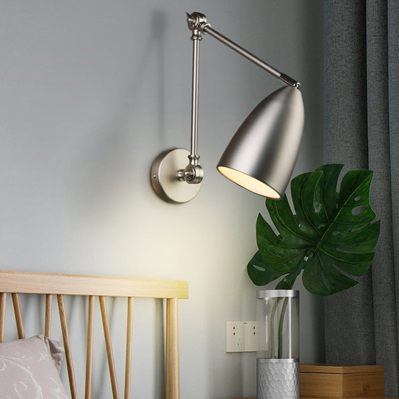 Einfache verstellbare Wandleuchten mit einer blubwandmontierten Leuchte für Wohnzimmer