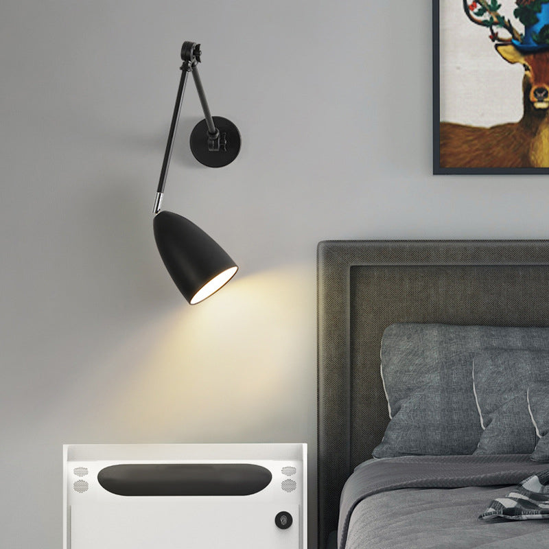 Einfache verstellbare Wandleuchten mit einer blubwandmontierten Leuchte für Wohnzimmer