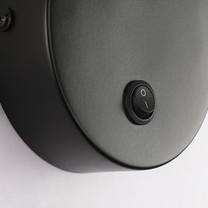 Moderne einfache Wandleuchter 1 Blub Metall Wandmontierte Leuchte für Schlafzimmer Leselampe