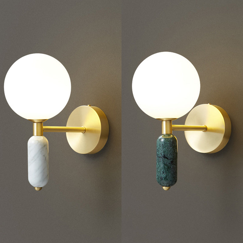 Cobre Marble Wall Donce 1 Cabeza de la pared de la pared de la pared para la sala de estudio junto al lado de la cama