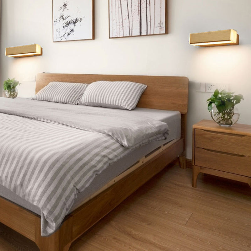 Schlafzimmer Einfache Leuchten LED -LED rotierende Wandmontageleuchte