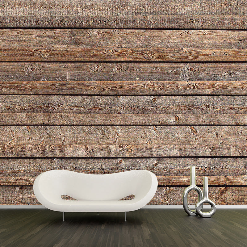 Wood Texture Wall Mural Wallpaper Stain Resistant Wall Decor for Decoration
