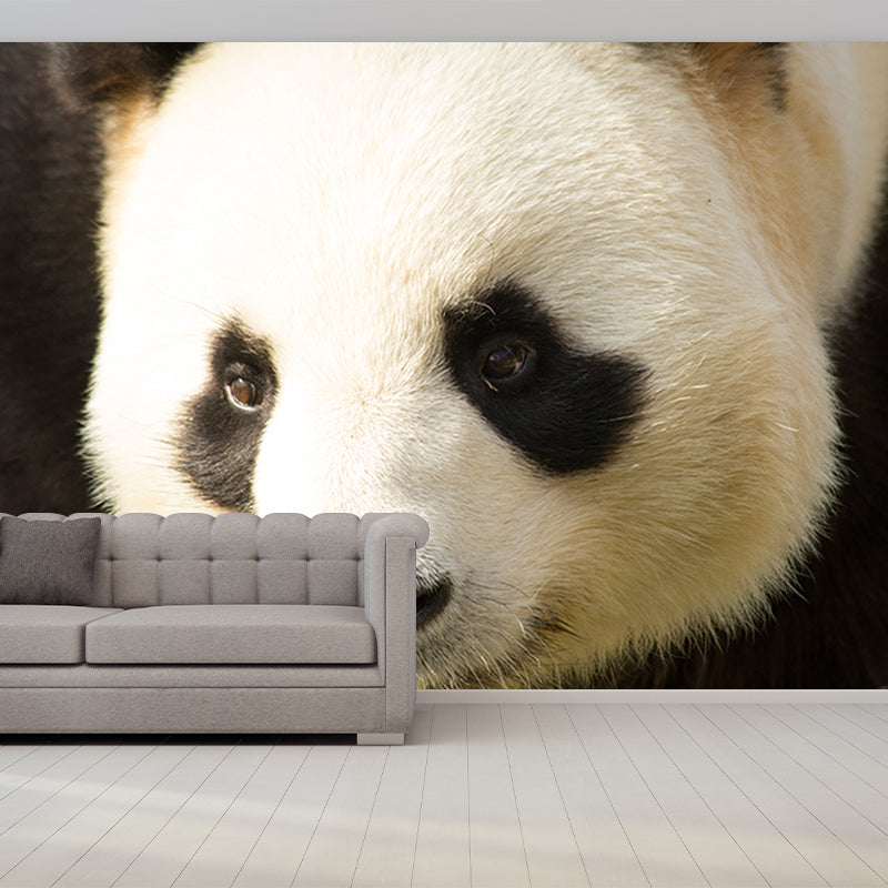 Cute Panda Mural Wallpaper Living Room Decoration, Personalized Size Available
