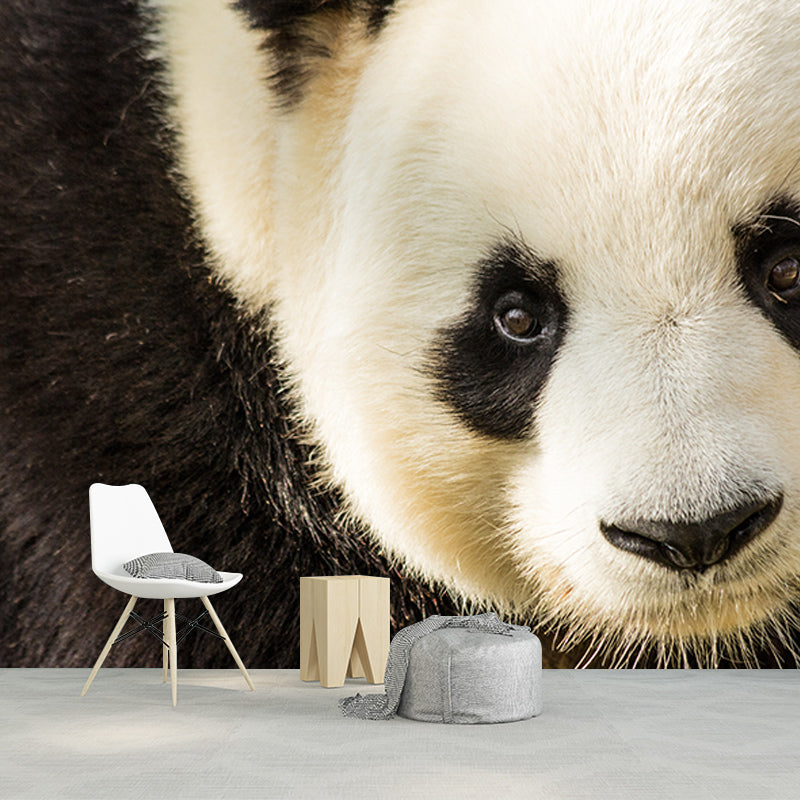 Cute Panda Mural Wallpaper Living Room Decoration, Personalized Size Available