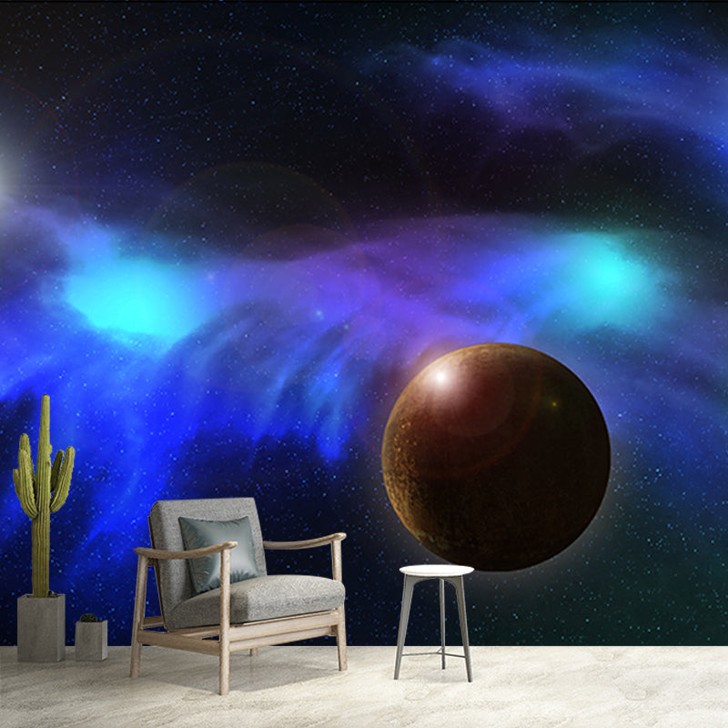 Galaxy Universe Murals for Bedroom Moisture Resistant, Custom Size Available
