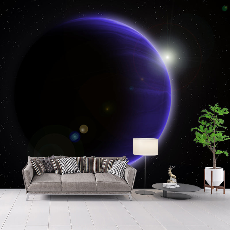 Mysterious Galaxy Universe Wall Mural Modernism Wall Covering for Decoration