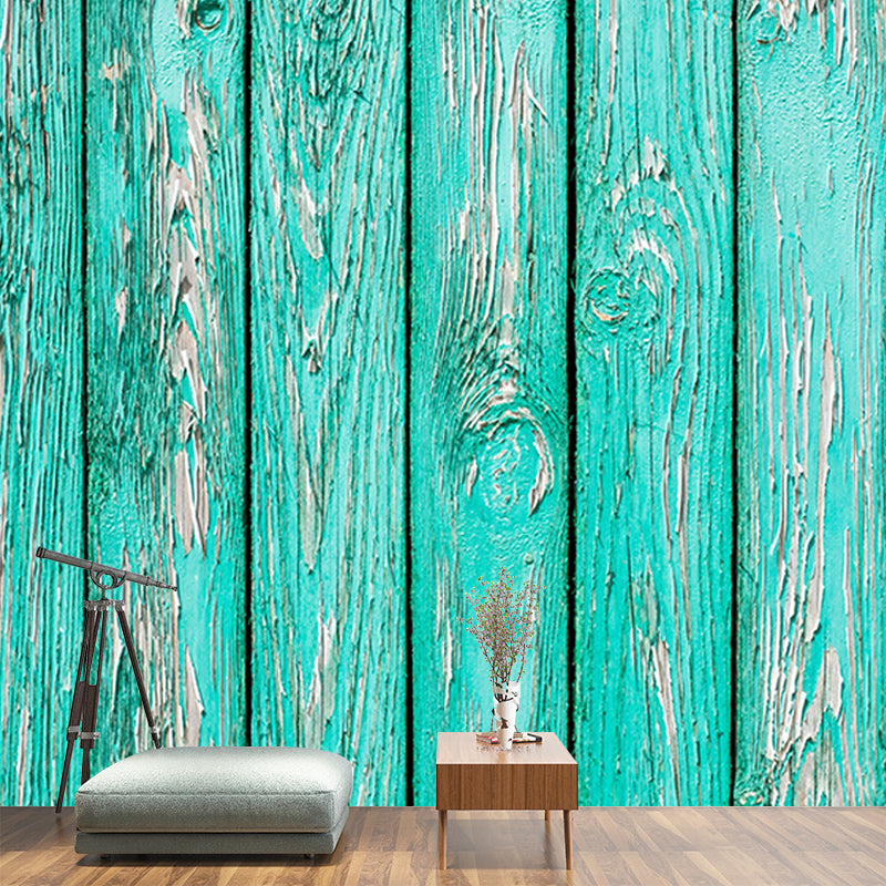 Modern Wood Grain Mural Wallpaper for Sittiing Room Customised Wall Covering, Waterproofing