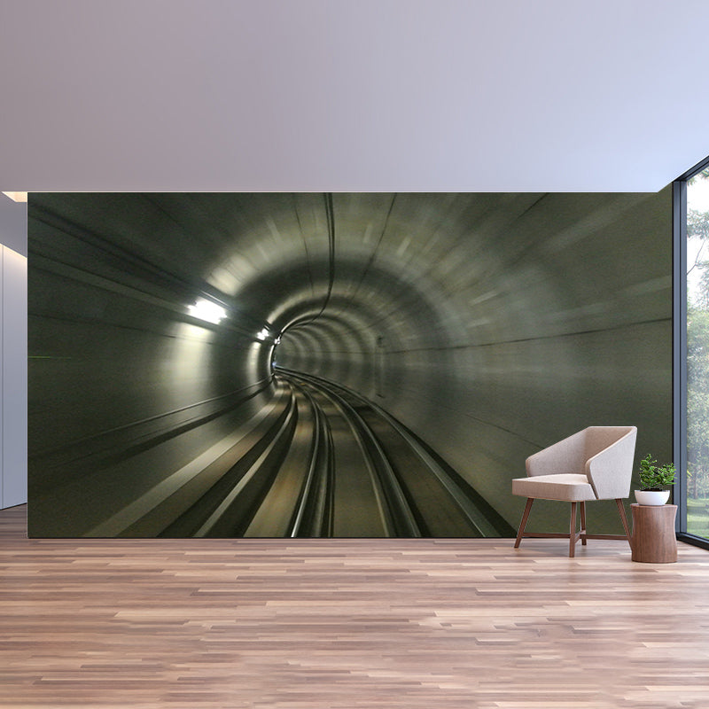 Modern Space Extension Removable Wall Mural for Gust Room, Moisture Resistant