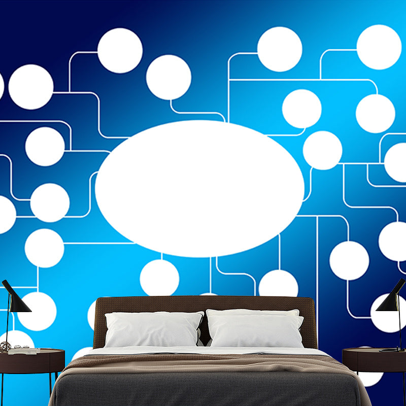 Geometry Minimalist Mural Wallpaper Full Size Wall Covering for Accent Wall