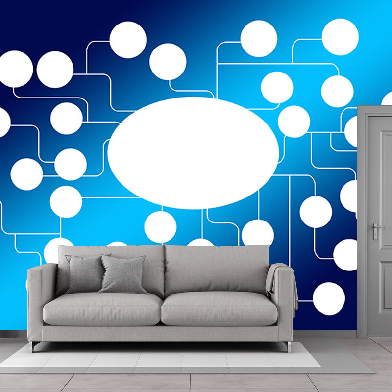 Geometry Minimalist Mural Wallpaper Full Size Wall Covering for Accent Wall