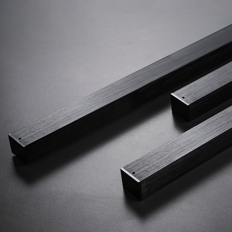 Modern Minimalist LED Linear Ceiling Light Aluminium Indoor Flush Mount with Acrylic Shade
