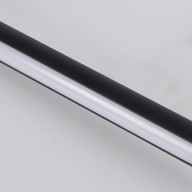 Accesorios de iluminación lineal modernos Luz de techo colgante de metal