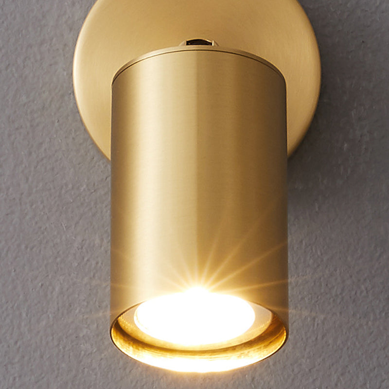 1 éclairage mural de lecture à demi-cylindre