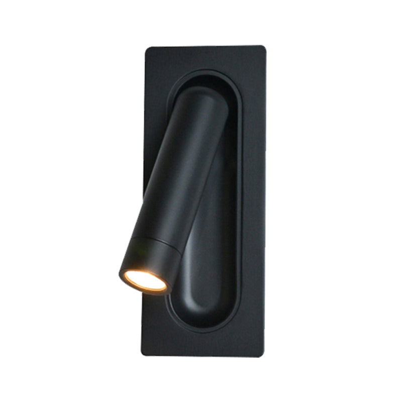 Metallzylinderwand montierte Lampen zeitgenössische 1 leichte Wandmontage -Lesellichter