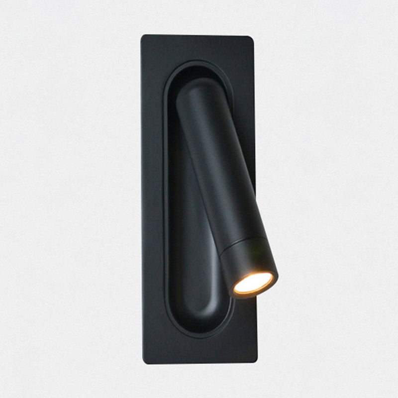 Metallzylinderwand montierte Lampen zeitgenössische 1 leichte Wandmontage -Lesellichter