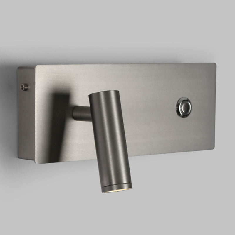 Einstellbare 1 leichte rechteckige LED -Wandlampen moderne Metallleuchten im modernen Stil