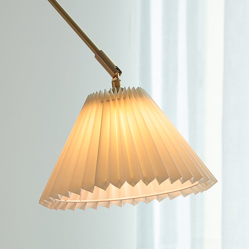 Moderne verstellbare Arme Wandlampe Metall 1 Leichte Wandmontagelampen