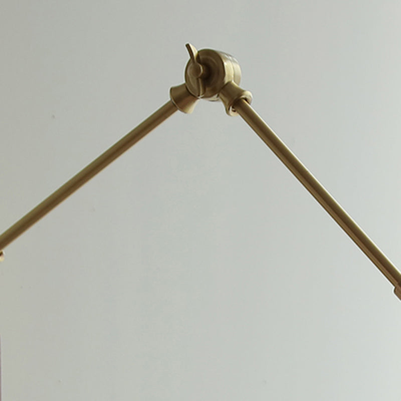 Moderne verstellbare Arme Wandlampe Metall 1 Leichte Wandmontagelampen