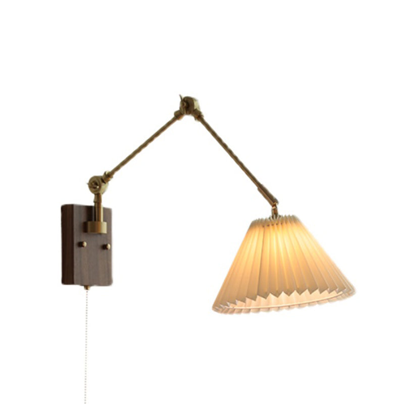 Moderne verstellbare Arme Wandlampe Metall 1 Leichte Wandmontagelampen