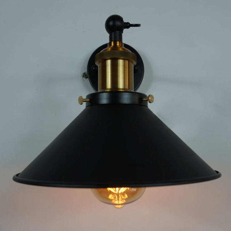 Industriestil ausgestattet geformte Wandlampe Metall 1 Leichte Wandmontagelampen