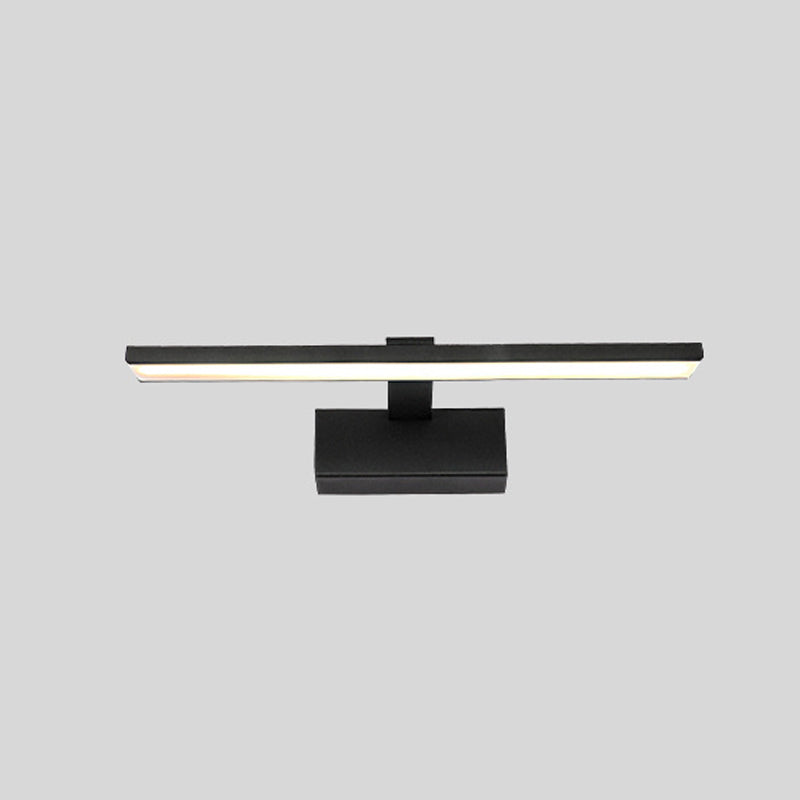 Modern Style Linear Wall Lighting Aluminum Wall Mirror Mounted Light Fixture