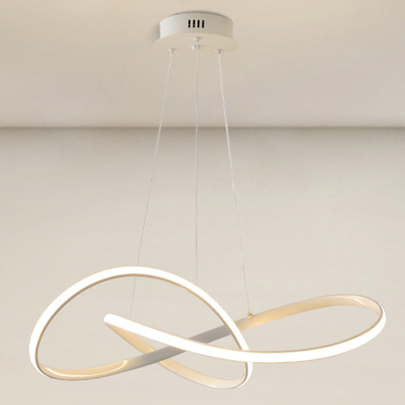 Moderno lampadario a sospensione a sospensione a pendente in metallo singolo lampadario