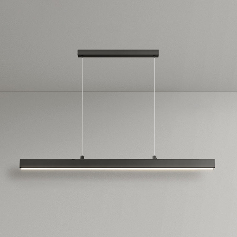 Modern Simple Style Island Lamp LED Aluminum Dining Room Pendant Light