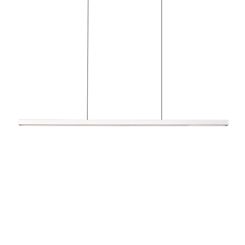 Modern LED Island Light Fixture Nordic Simple Dining Room Rectangle Pendant Light