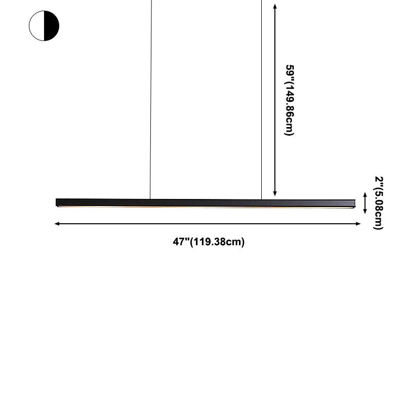 Moderne LED Island Leuchte Nordic einfach