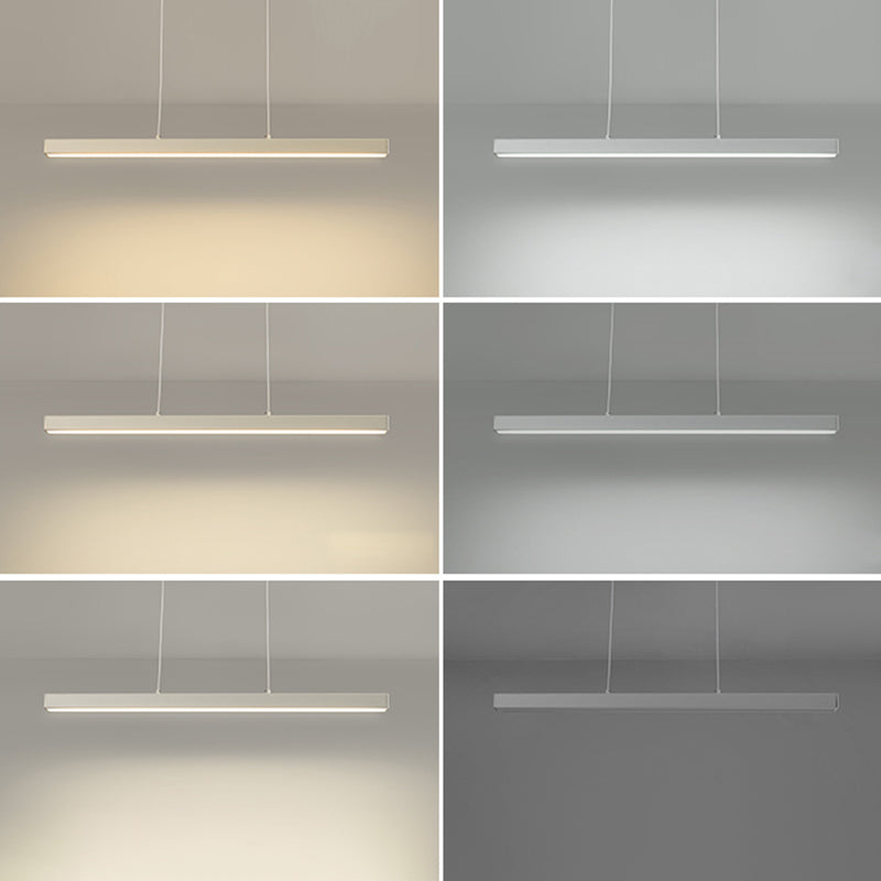 LED simple île lampe de style moderne de style moderne